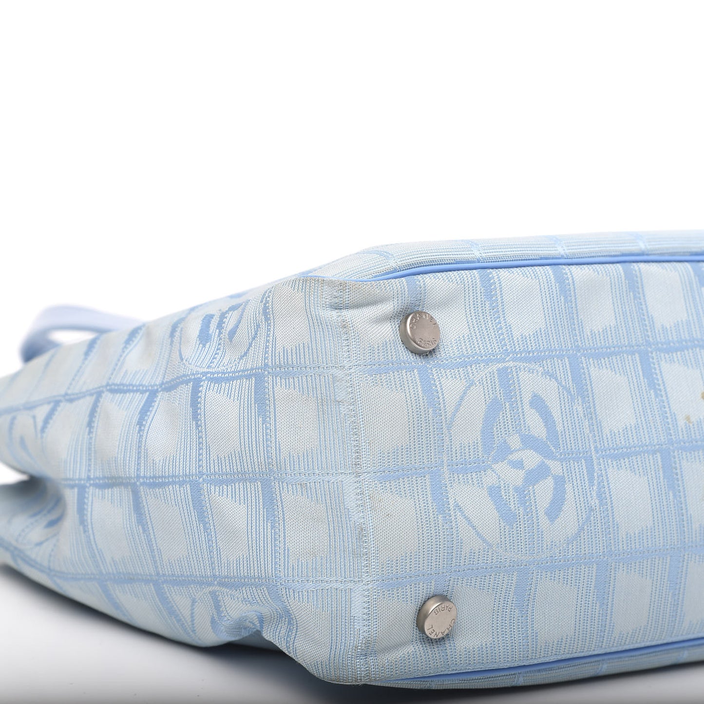 Nylon Small Travel Tote Blue