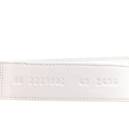 Hermes Calfskin Womens Chypre Sandals 40 White 9 of 10