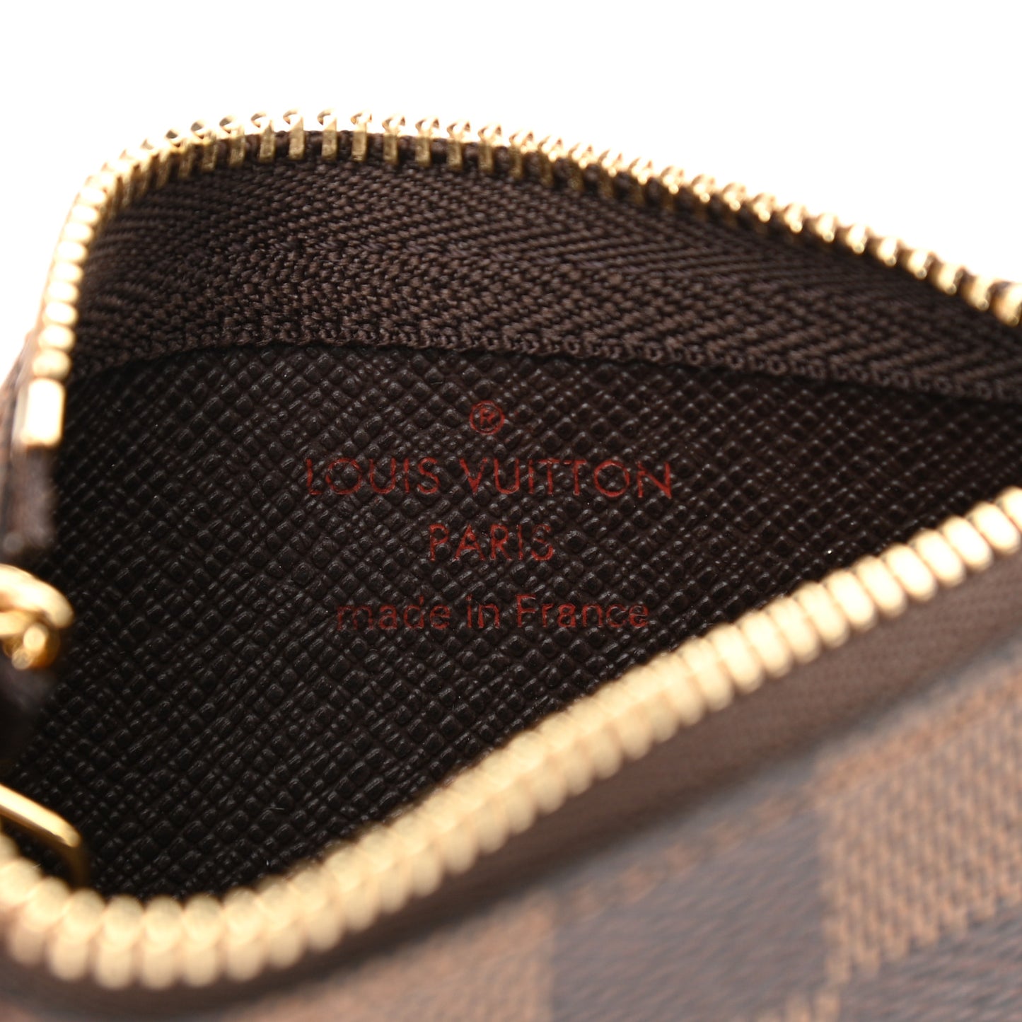 Damier Ebene Key Pouch