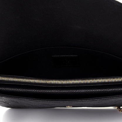 Louis Vuitton Empreinte Pochette Felicie Chain Wallet Black 5 of 5