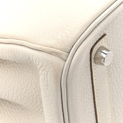 Hermes Togo Birkin 25 Gris Pale 12 of 12