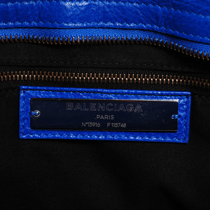 Balenciaga Agneau Classic Hardware City Bleu Lazuli 2 of 14