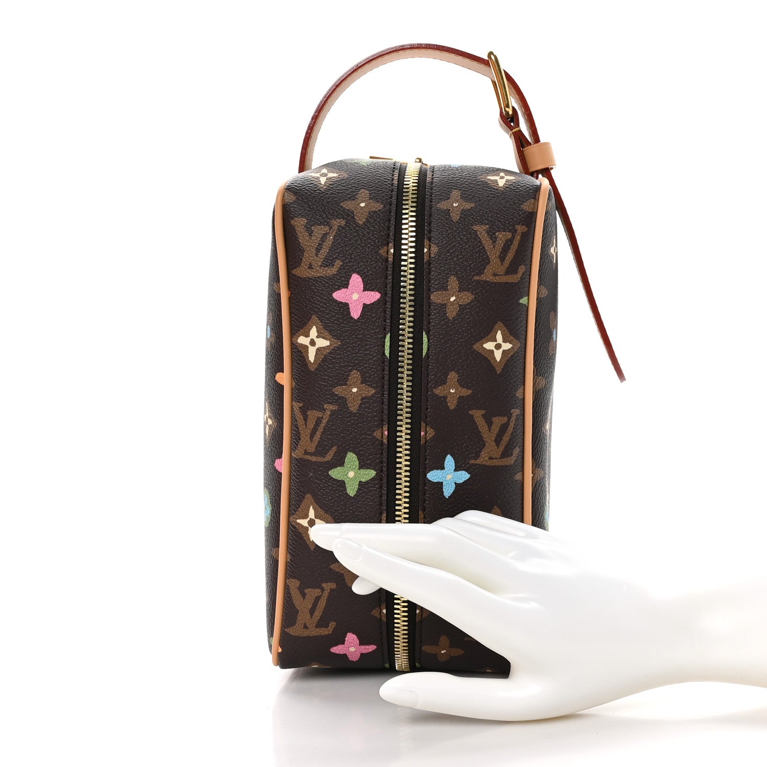 Louis Vuitton Monogram Craggy Locket Dopp Kit Chocolate 2 of 11
