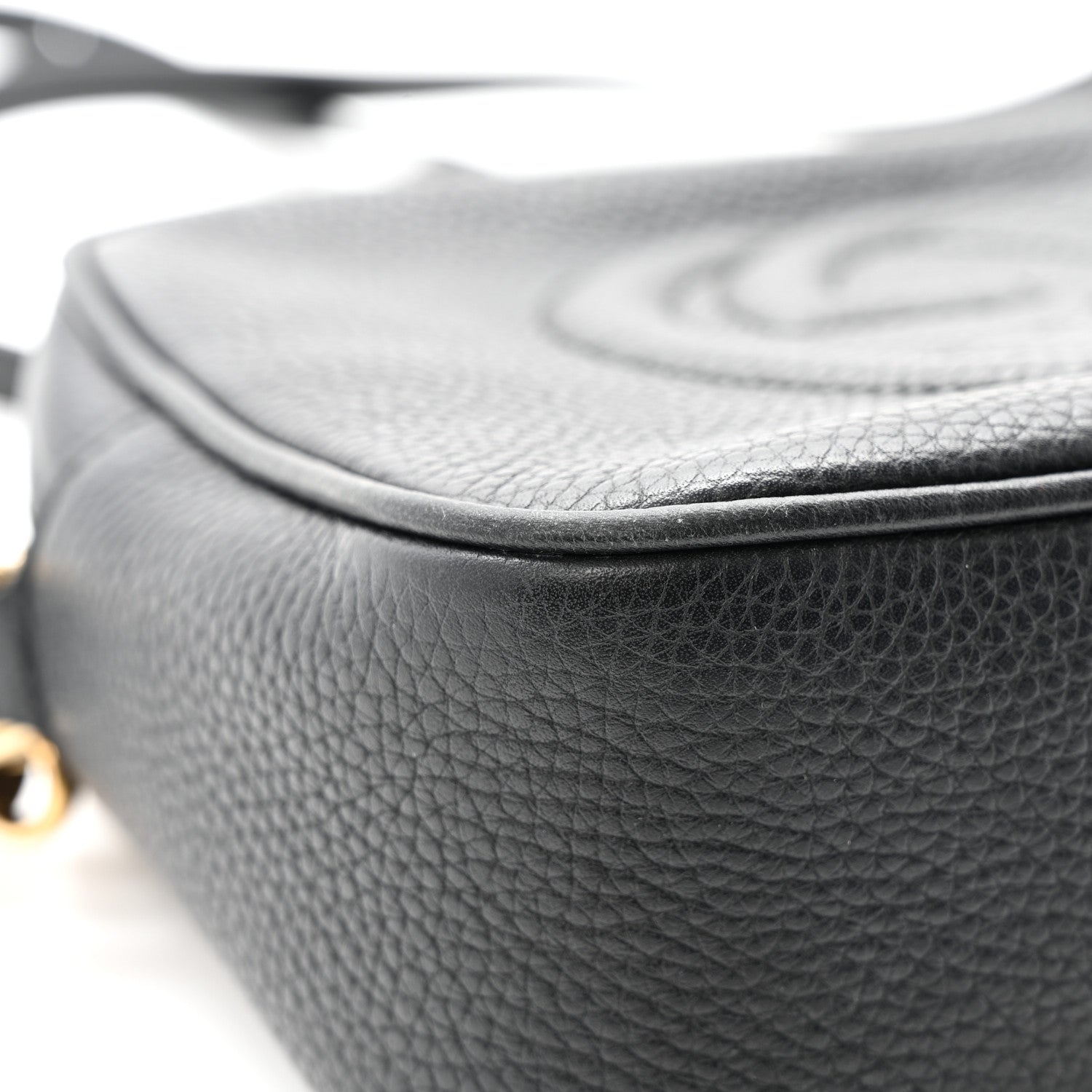 Gucci Pebbled Calfskin Small Soho Disco Bag Black 13 of 16