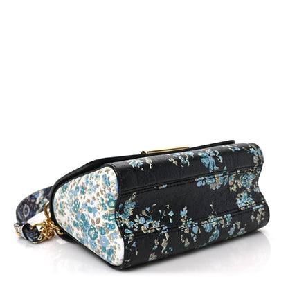 Louis Vuitton Printed Calfskin Flower Twist Shoulder Bag PM 4 of 7