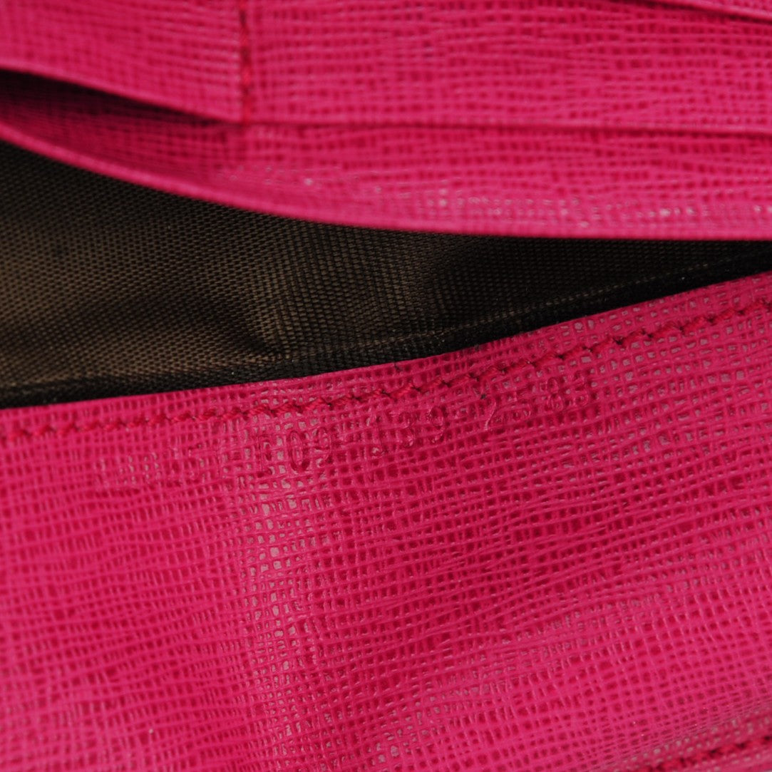 Vitello Elite Continental Wallet Ciclamino