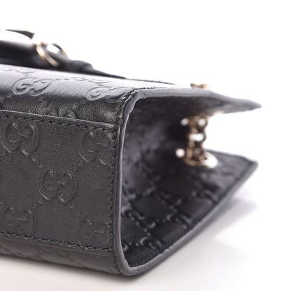 Gucci Guccissima Small Emily Shoulder Bag Black 10 of 10