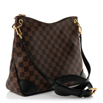 Louis Vuitton Damier Ebene Odeon MM Black 3 of 10