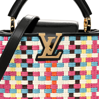 Louis Vuitton Taurillon Calfskin Guinguette Capucines BB Multicolor 7 of 11