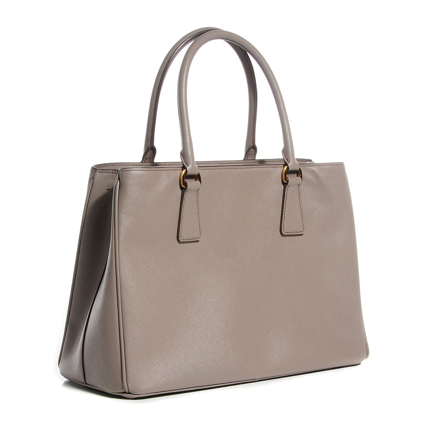 Saffiano Lux Medium Tote Argilla