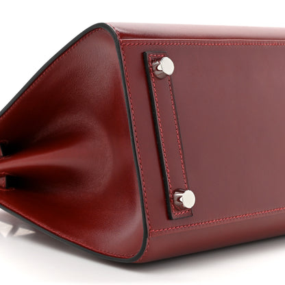 Hermes Box Birkin Sellier 25 Rouge H 9 of 13