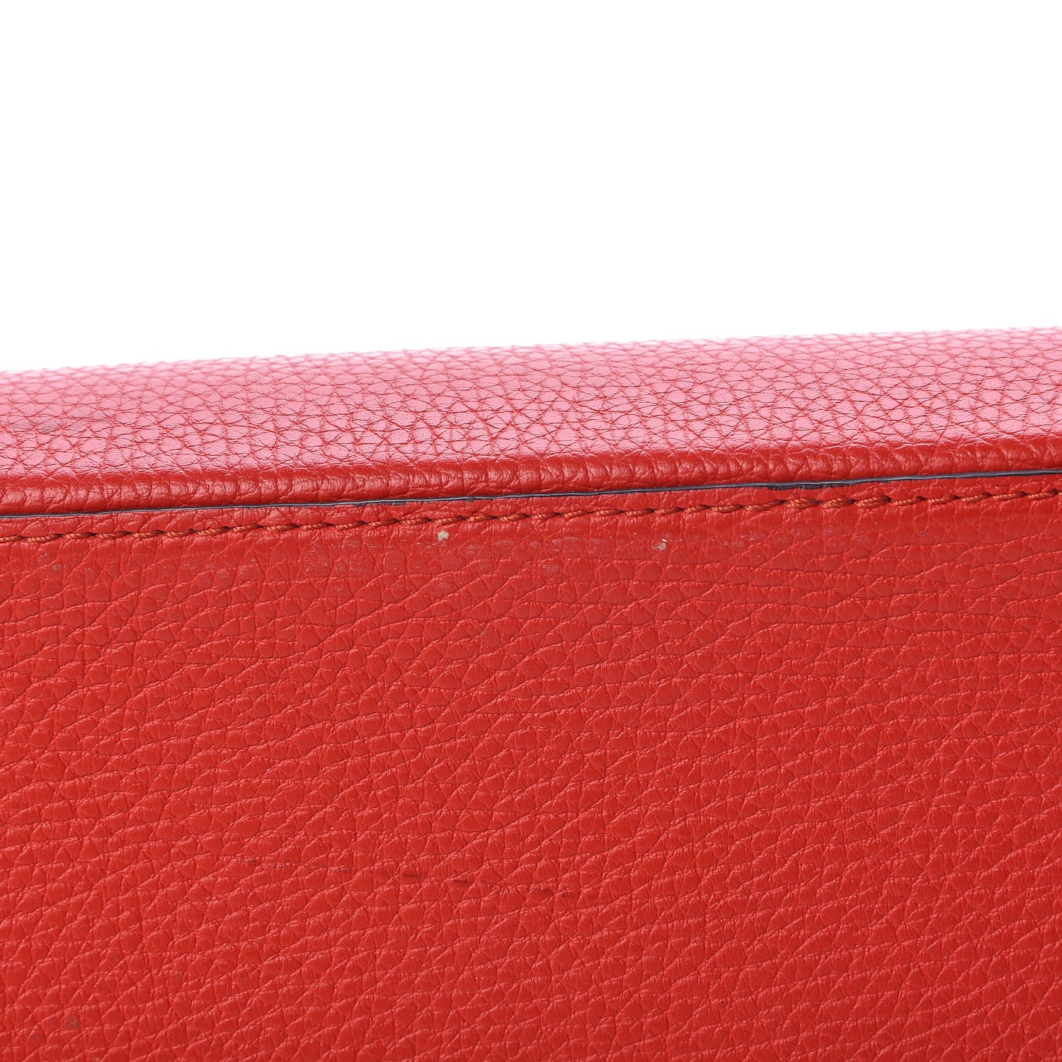 Louis Vuitton Taurillon Capucines MM Rubis 17 of 20