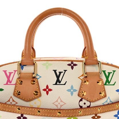 Louis Vuitton LOUIS VUITTON Monogram Multicolor Trouville White 5 of 10
