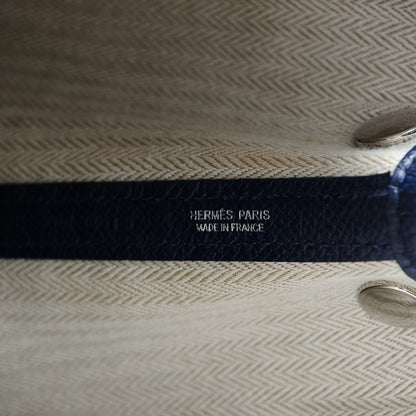 Hermes Epsom Garden Party 30 TPM Saphir 6 of 7