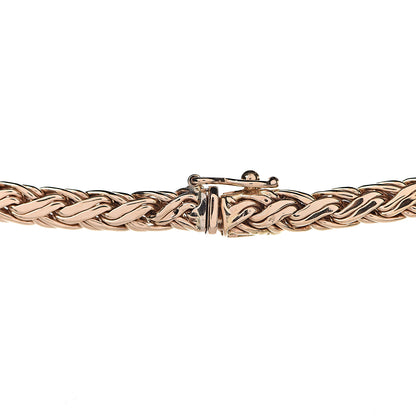 Tiffany 14K Yellow Gold Russian Braided Chain Necklace 5 of 5