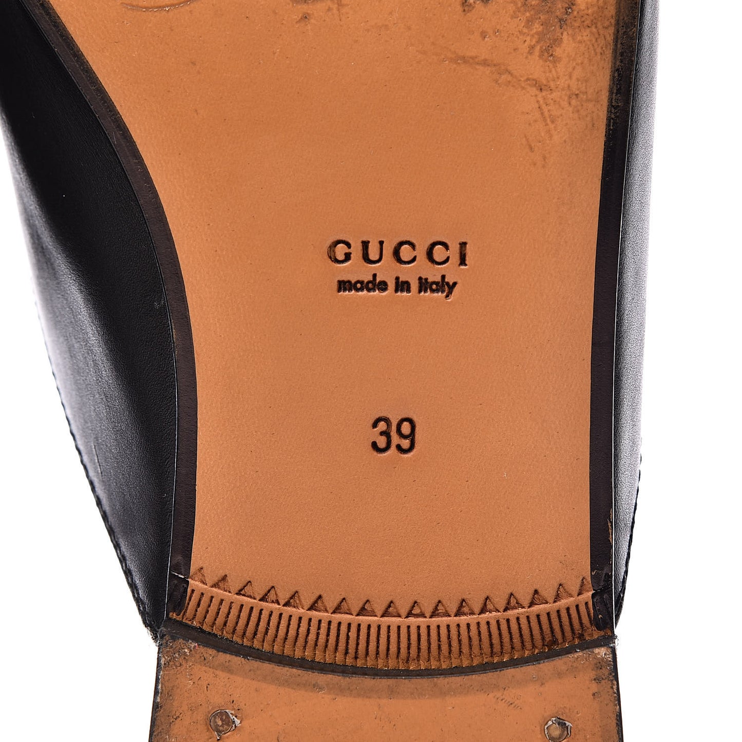 Calfskin Womens Princetown Slippers 39 Black