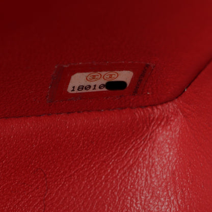 Chanel Lambskin Quilted Mini Rectangular Flap Red 7 of 11