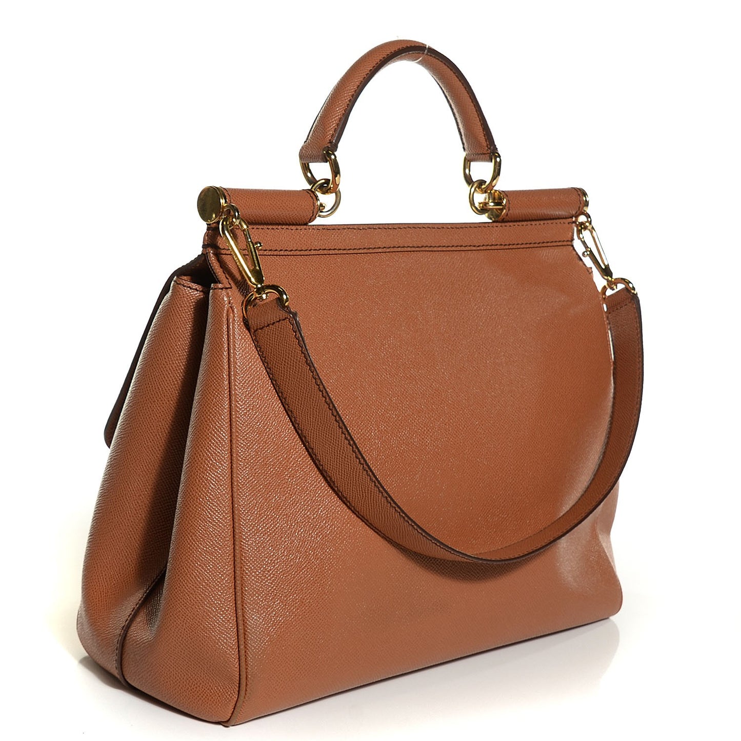 Dauphine Large Miss Sicily Satchel Beige