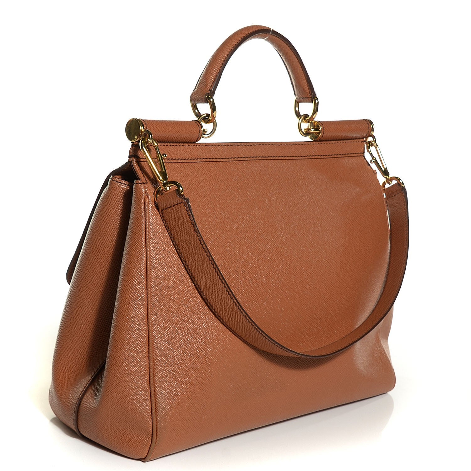 Dolce & Gabbana Dauphine Large Miss Sicily Satchel Beige 3 of 8