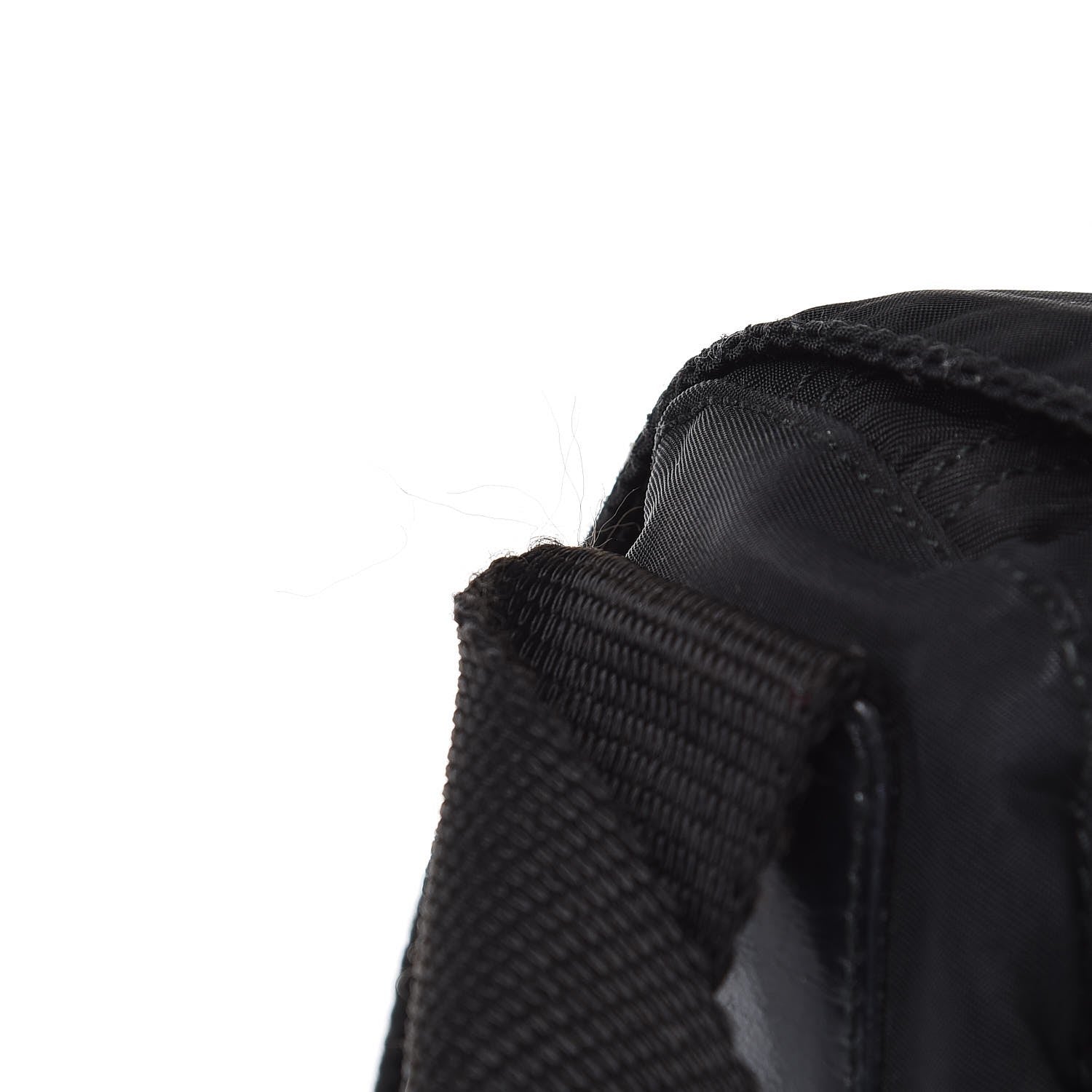 Prada Tessuto Nylon Messenger Bag Black 7 of 8