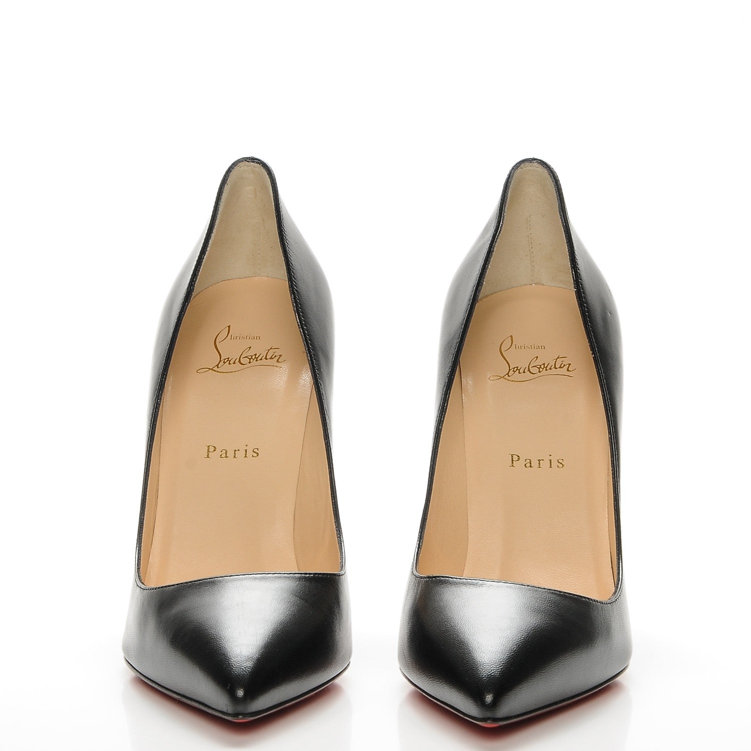 Christian Louboutin Kid Pigalle 100 Pumps 40 Black 4 of 9