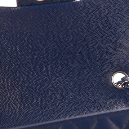 Chanel Caviar Quilted Mini Rectangular Flap Navy 12 of 13