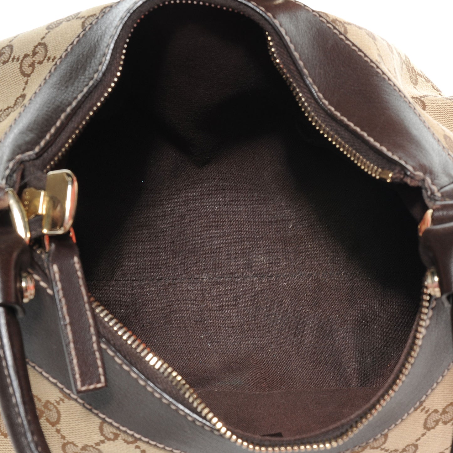 Monogram Medium D Gold Ring Hobo