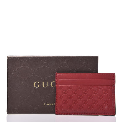 Gucci Microguccissima Card Holder Red 8 of 8