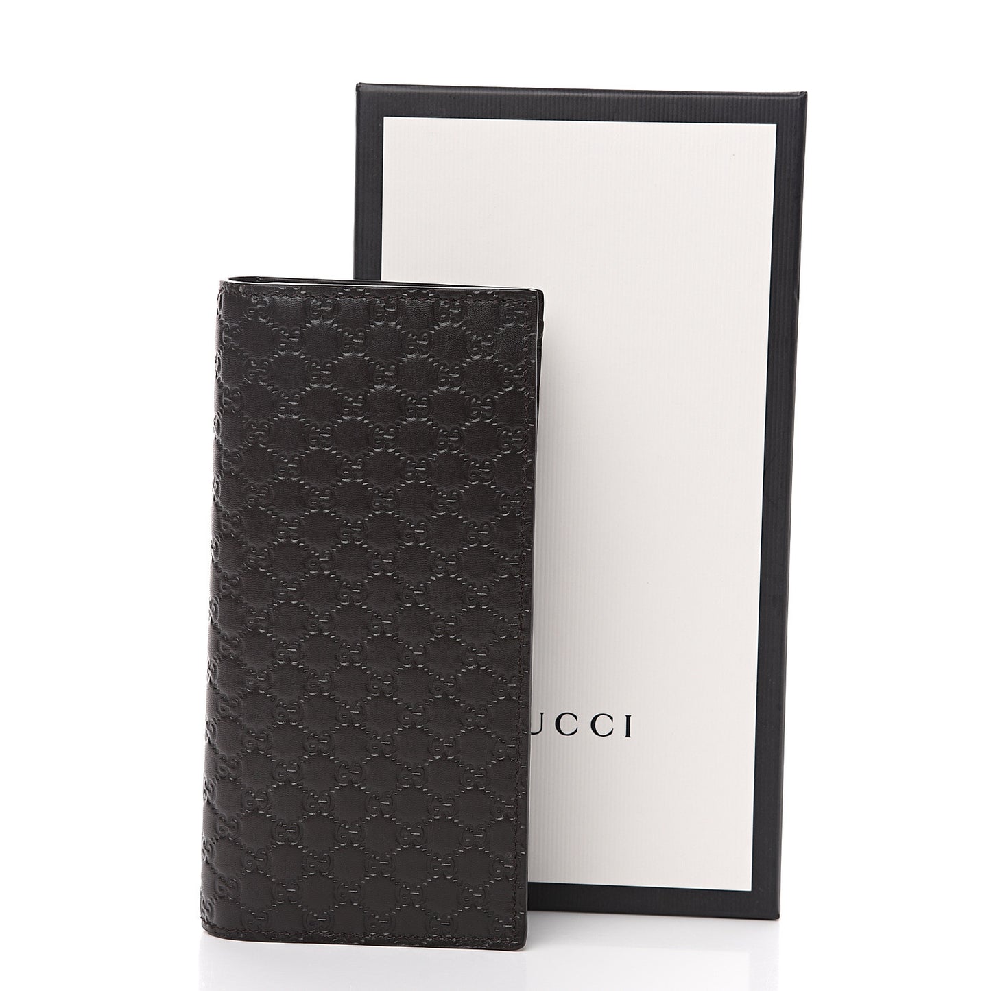 Microguccissima Bi-Fold Organizer Wallet Testa di Moro