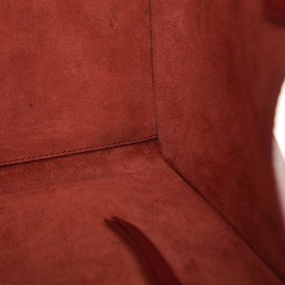 Celine Supple Calfskin Medium Phantom Luggage Red 7 of 19