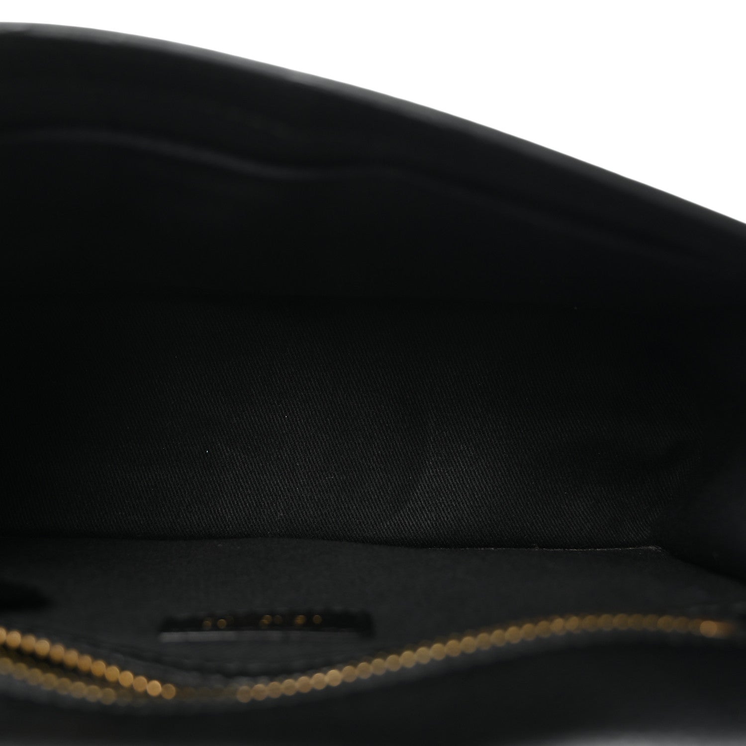 Versace Grained Calfskin Embossed Medusa Flap Bag Black 5 of 9