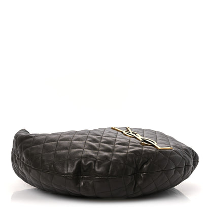 Saint Laurent Lambskin Quilted Maxi Icare Shopping Tote Light Musk 4 of 11