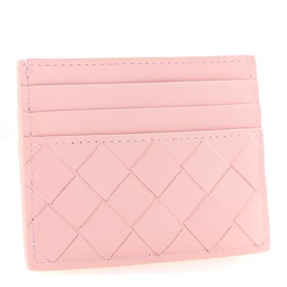 Bottega Veneta Nappa Intrecciato Card Holder Rose 3 of 9