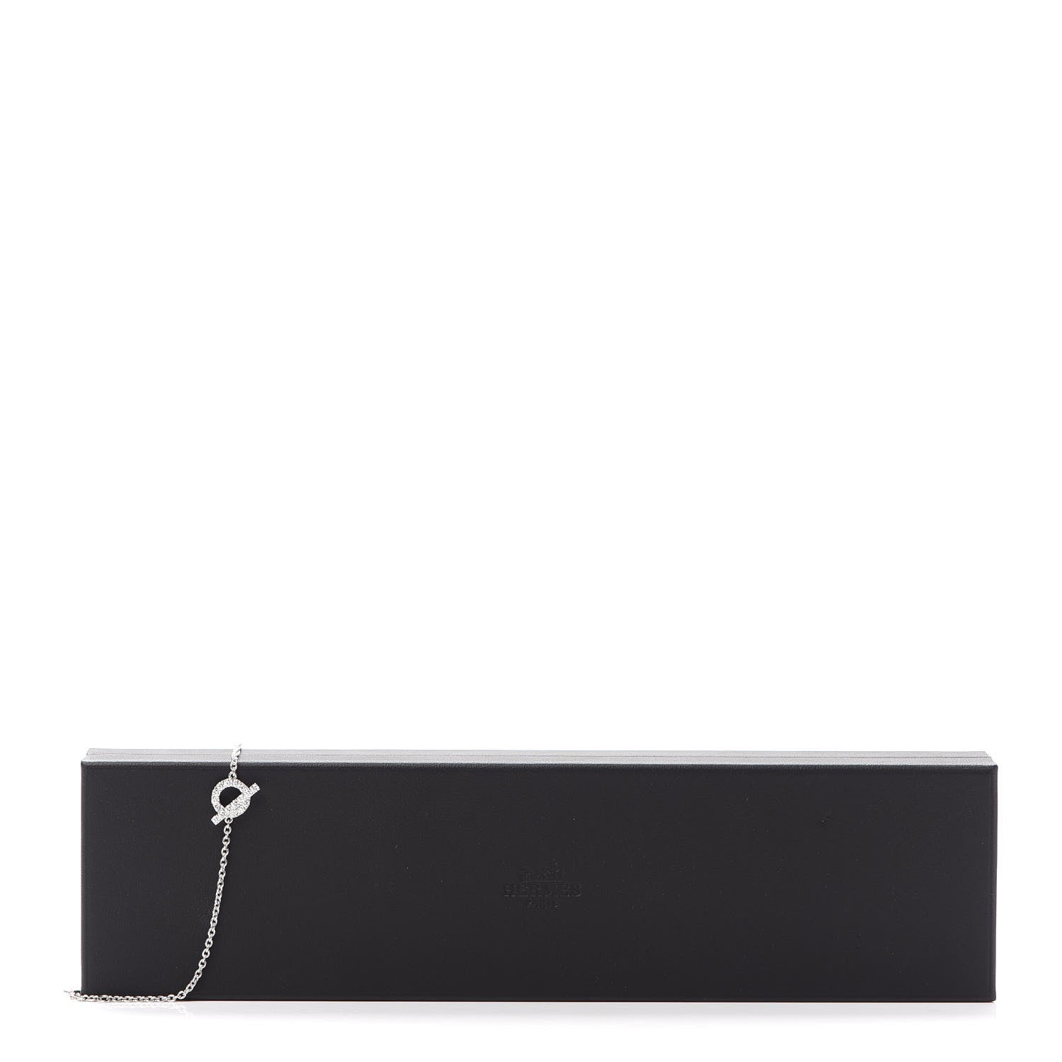 Hermes 18K White Gold Diamond Finesse Bracelet SH 5 of 5