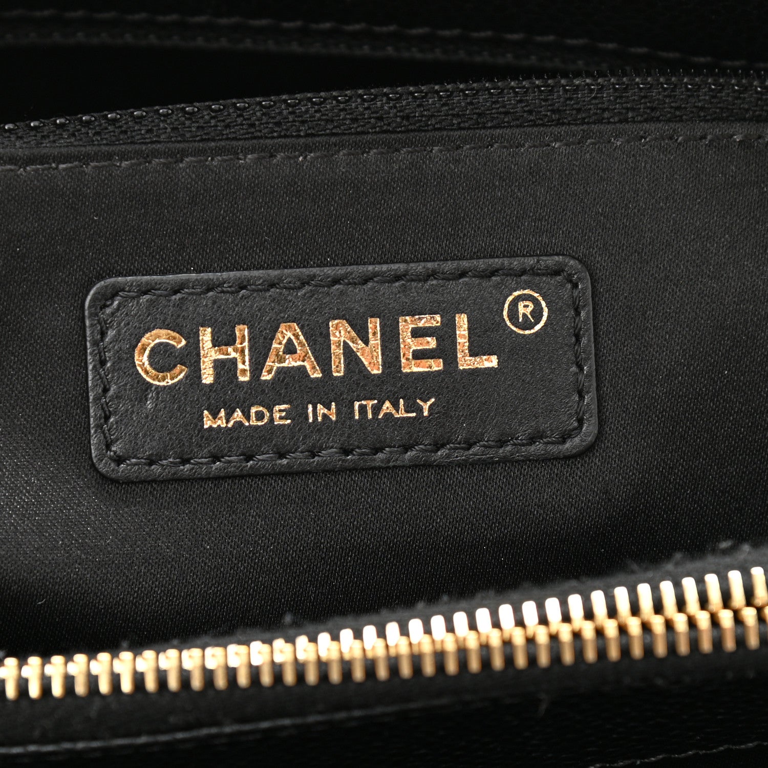 Chanel Caviar Quilted Grand Shopping Tote GST Black 6 of 10