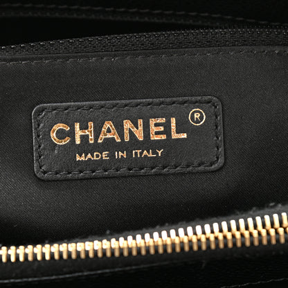 Chanel Caviar Quilted Grand Shopping Tote GST Black 6 of 10