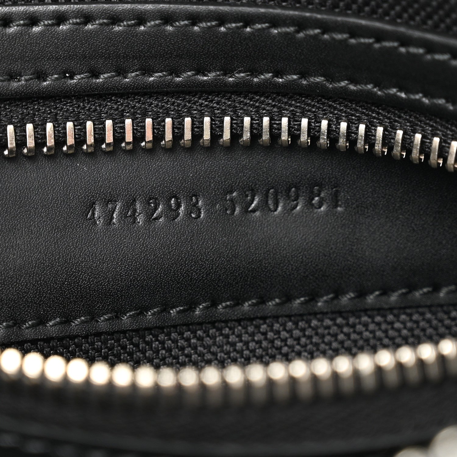 Gucci Soft GG Supreme Monogram Web Belt Bag Black Grey 7 of 10