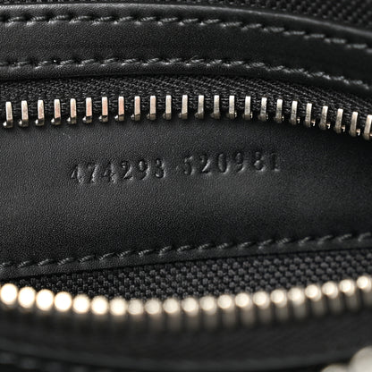 Gucci Soft GG Supreme Monogram Web Belt Bag Black Grey 7 of 10