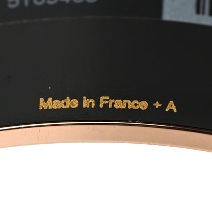 Hermes Enamel Printed Wide Les Cannes Bracelet L Baroque 5 of 6