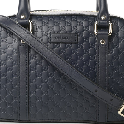 Gucci Soft Microguccissima Small Crossbody Bag Blue 8 of 10