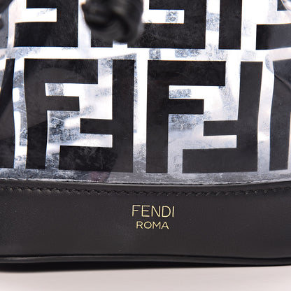 Fendi TPU FF Vitello Grace F is Fendi Mini Mon Tresor Bucket Bag Black 12 of 12