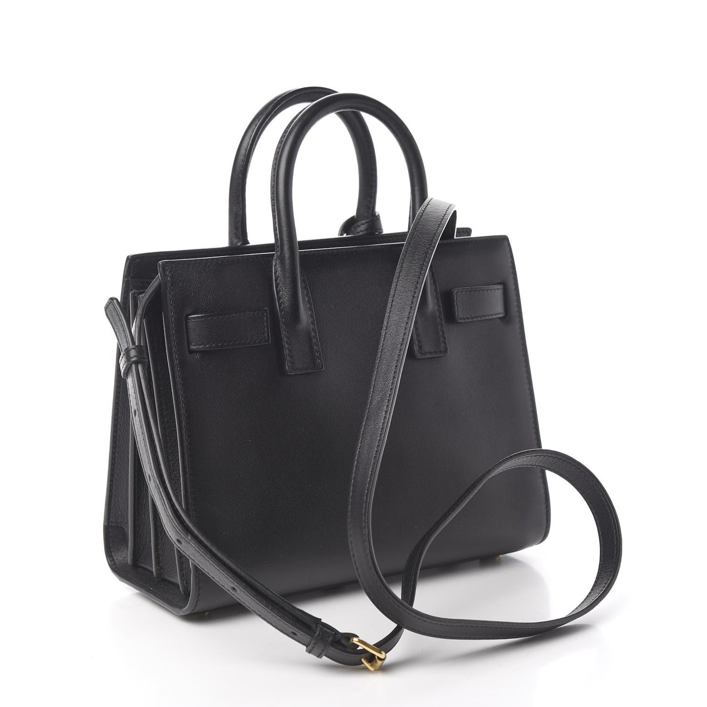 Calfskin Nano Sac de Jour Black