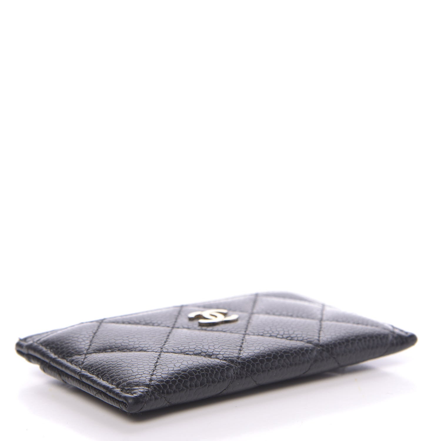 Chanel Caviar Quilted Card Holder Black 4 of 9