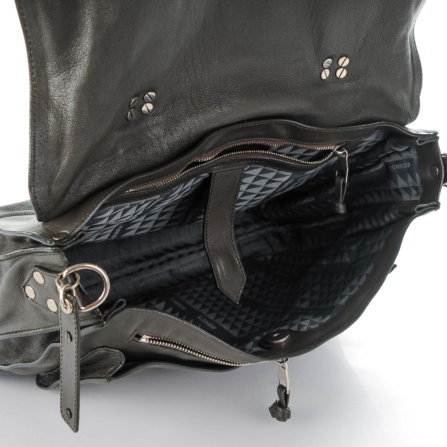 Proenza Schouler Lambskin Large PS1 Satchel Pepe 6 of 8