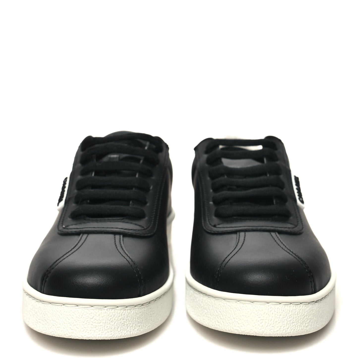 Calfskin CC Womens Sneakers 38 Black