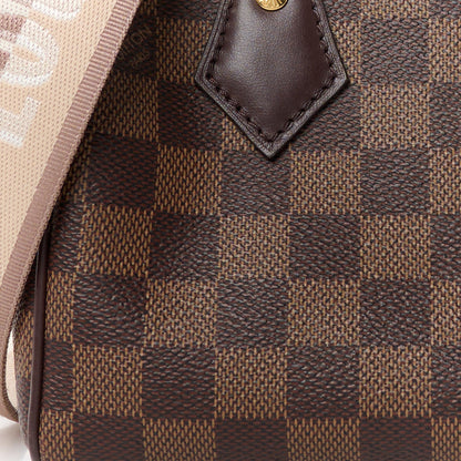 Louis Vuitton Damier Ebene Speedy Bandouliere 20 9 of 11