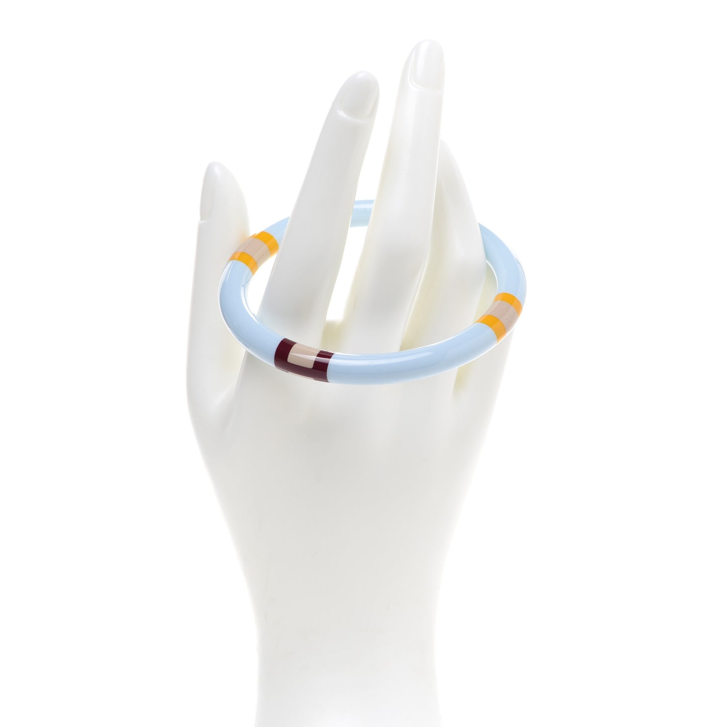 Lacquered Wood H Equipe PM Bangle Bracelet S