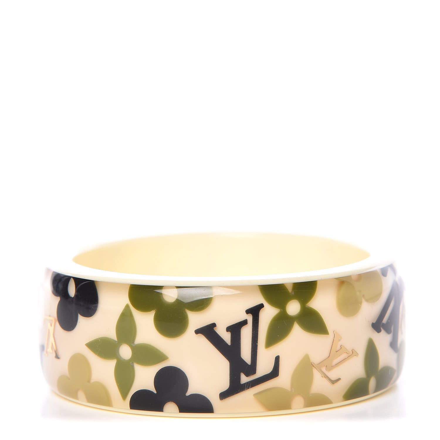 Louis Vuitton Resin Farandole Bracelet Large Ivory 1 of 3