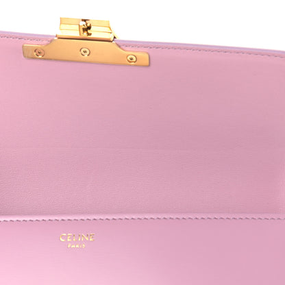 Celine Shiny Calfskin Triomphe Shoulder Bag Rose Quartz 8 of 11