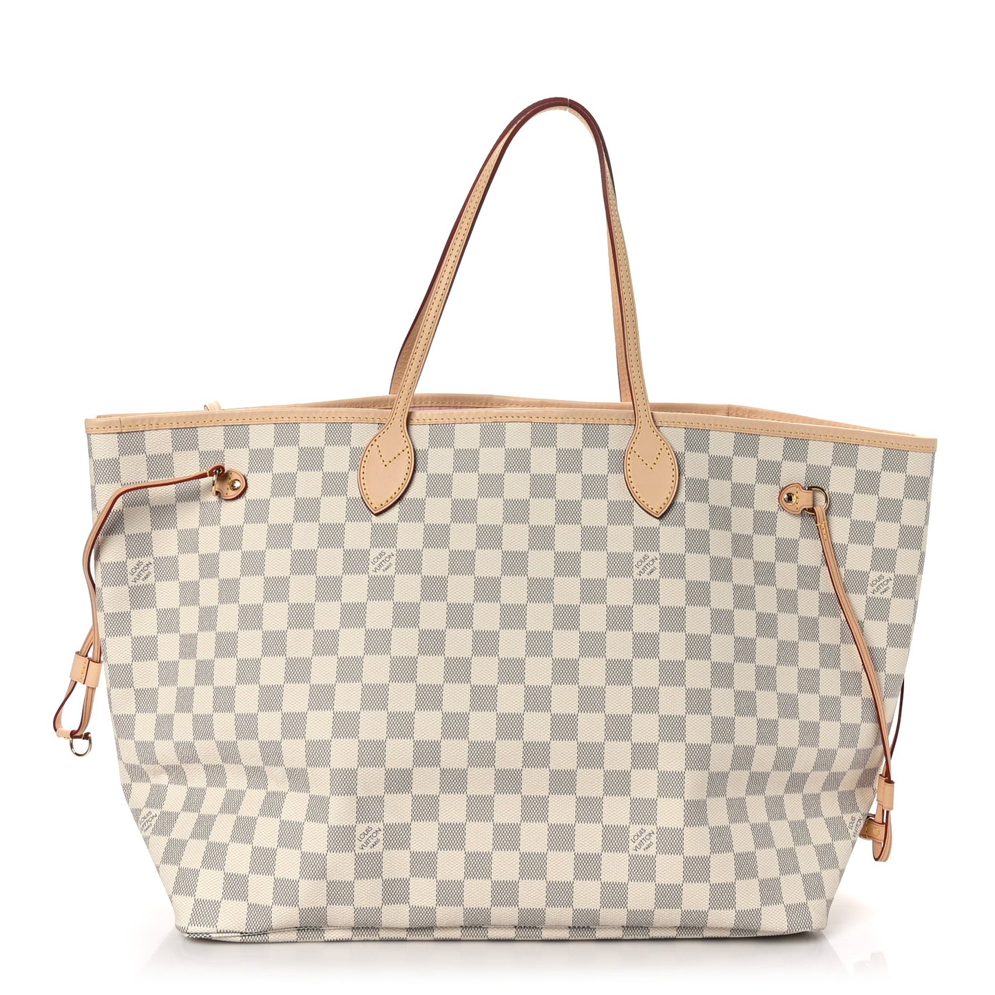 Damier Azur Neo Neverfull GM Rose Ballerine